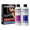Keratina Brasileña Atinaker Cirugía Capilar +champú Kit250ml