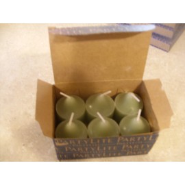 Partylite 4 boxes MOSS BIRCHWOOD Votives lo ship