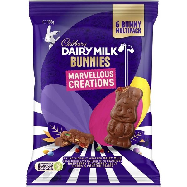 Cadbury Marvellous Creations Bunny Sharepack 198g
