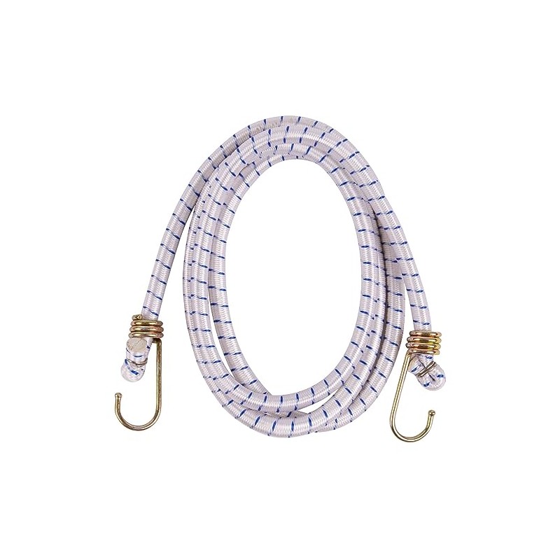 Blackspur 1x White 1.8m Bungee Cords - Heavy-Duty Car Van