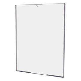 Marketing Holders 8.5"W x 11"H TRU-VuÂ® Wall Mount Ad Frame Pack of 4 Sign Holder Catalog Magazine Cover Organizer Handout Take One Document Holder
