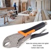 10in Pressure Pliers Pressure Adjustable Multi Function Plastic Handle Locking