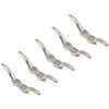 gexuamz Rope Clamp Hook Mooring Clamp Flagpole Clamp - Pack