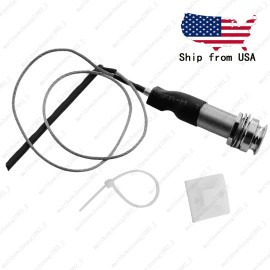 Unbranded 1x Stereo End Pin Jack 1/4" W/ Piezo Pickup Under Saddle for Acoustic Guitar