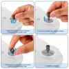 BOXOB 2pcs Retractable Joysticks for DJI RC/RC2/RC PRO 2, Silver