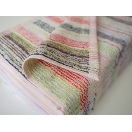 Imabary Imabari reTOWEL One Wash Remaining Yarn, Eco Towel, Face Towels, Set of 10