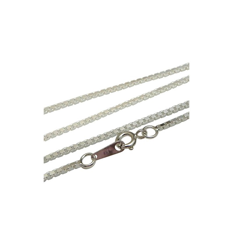 [100 Pieces] Venetian Necklace, Men's Necklace, Silver Chain, Silver Necklace,