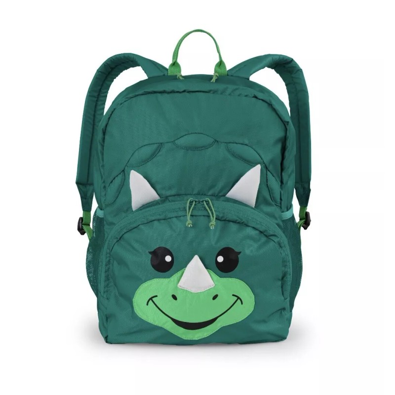 Firefly Kid's Backpack Chip The Dinosaurs Green