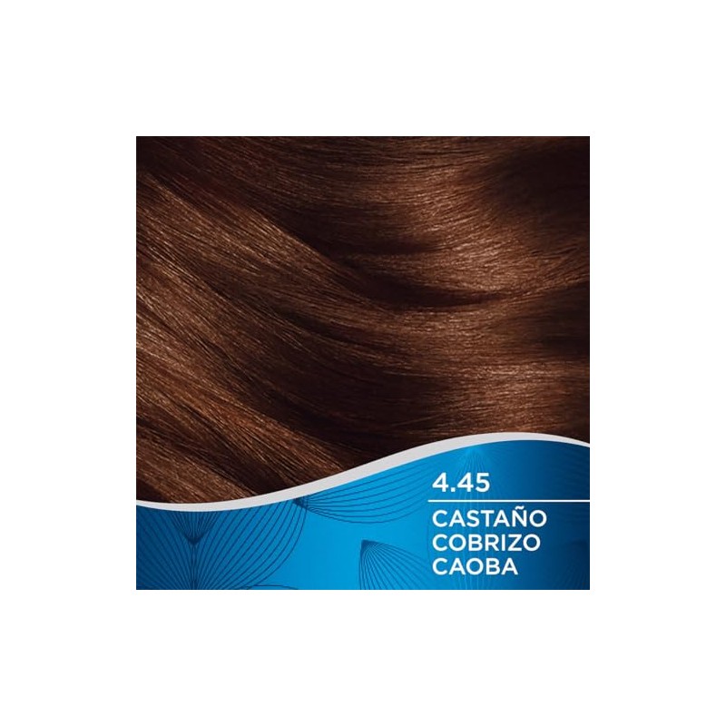 Wella Deluxe, Tinte Permanente 4.45 Castaño Cobrizo Caoba, 207 G