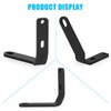 Rearview Mirror Down Bracket, PSLER Motorcycle Handlebar Rear View Side