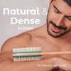 MainBasics Cepillo de ducha de doble cara con mango largo