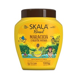 2 in 1 Skala Hair Treatment Conditioning Cream Passion Fruit + Patua Oil for Curly Dry Weak Hair Mask Conditioner Haircare Shampoo Olive