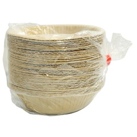 PB2850MZ Paper Bowl, Misarashi Brown, 9.5 fl oz (280 ml), 50 Pieces