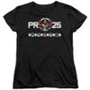 Trevco Power Rangers Megazord 25 Women's T Shirt, X-Large Black