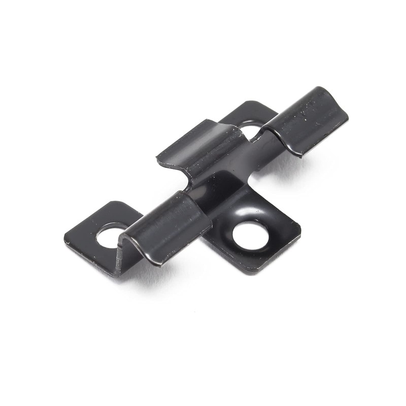 Wiltec 50 x Stainless Steel Clips 6 mm Decking Mounting