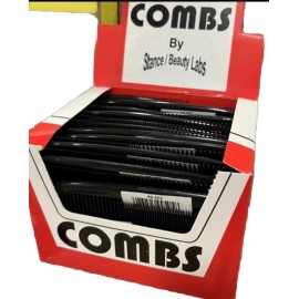 Unbranded Hair Comb 5" Pocket Size Unbreakable Combs, 72 Pieces In Counter Display