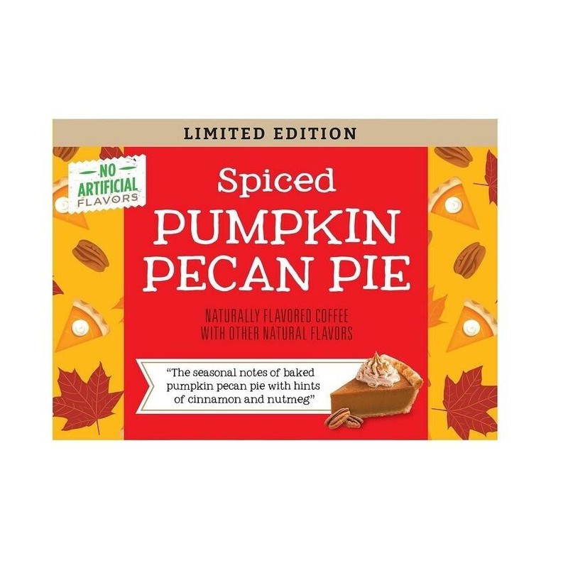 Community Coffee Spiced Pumpkin Pecan Pie Flavored 10 Count Coffee