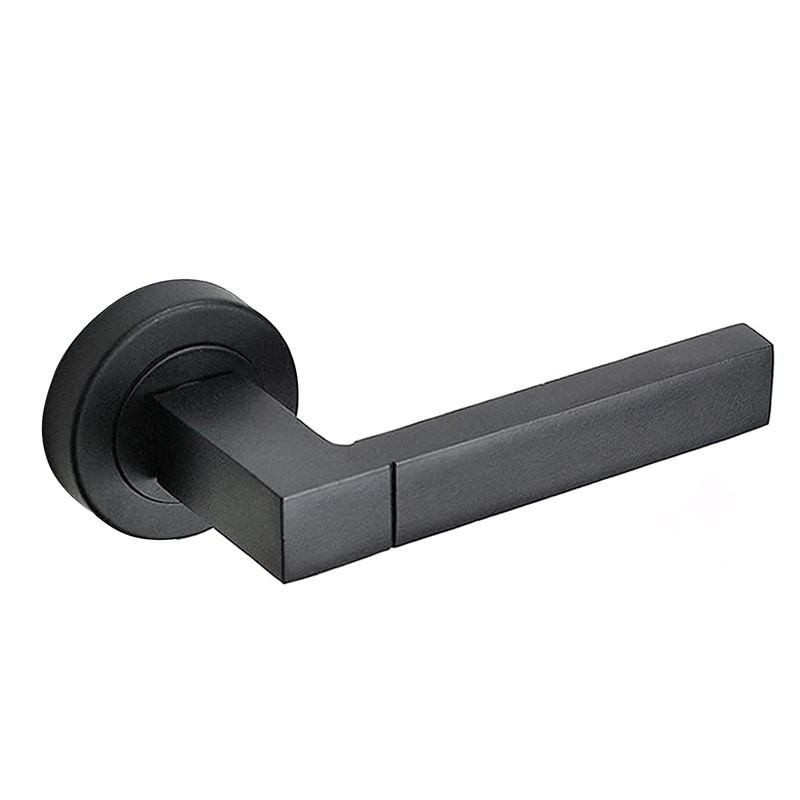 Decoranddecor Lumina Internal Square Door Handles Lever On 54mm Rose