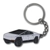 SFNEOP Compatible with Cybertruck Keychain, Stainless Steel Keychain Decoration for