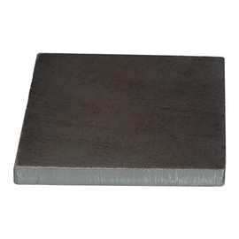 Weldable 10 Gauge Hot Rolled Mild Steel Plate Mill Finish (3 x 3 Inch, Pack of 1) - Made in USA