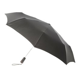 Totes XTRA STRONG Auto Open/Close Ratchet Umbrella Black