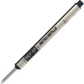 Retro 51 Small Black Capless Roller Ball Ink Refill REF5P