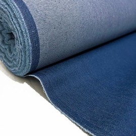 Kiran Collections-2-yard 9 oz Indigo Blue Denim Fabric for sewing, crafting |Medium-weight Denim Fabric |Denim fabric by the yard |Jean Material|Denim Material|Blue Jean Fabric (60''x72'')