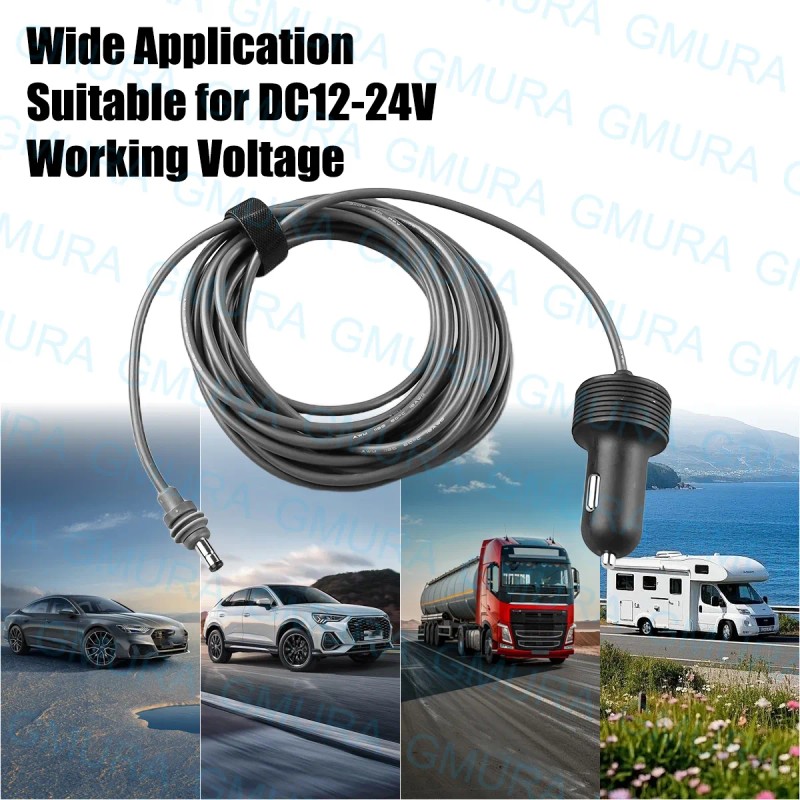 Cable Alimentador Con Cargador Coche Para Starlink Mini, 5m