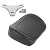 Detachable Leather Sissy Bar Backrest Pad Bracket Fits For Harley