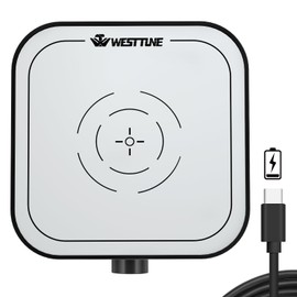 WEST TUNE - Mezclador magnético recargable de 3000 rpm con barra de agitación, motor CC sin escobillas máx. 3000 ml mezclador magnético de placa de agitación (sin caliente)