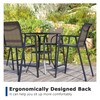 Stabrech Outdoor Bar Stools Set of 2, 44'' Patio Bar