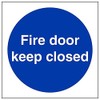 V Safety Fire Door & Mandatory- Fire Door Keep Closed