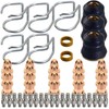 AWLOLWA 50 pcs Plasma Cutter Torch S45 Accessory Kit PR0010