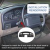 JDMSPEED Instrument Dash Cluster Bezel Dash Panel Replacement Compatible with
