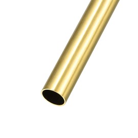 METALLIXITY Brass Tube 20mm Outside Diameter x 1mm Wall Thickness x 200mm Length Straight Tube for Home Furnishing Machinery DIY Handicrafts