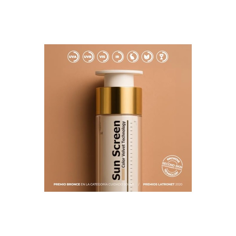 Frezyderm Color Velvet Protector Solar Facial SPF50+ con Acabado Matte