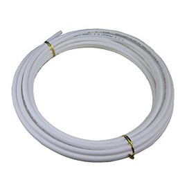 SENSTREE 1/4 Inch Water Tubing Hose Pipe, 1/4" Tube 10m Meters 30 feet PE Pipe for RO Water Filter System Fridge Ice Maker (White)