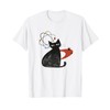 Cat Midcentury Mid Century Retro Atomic Age Space Modern T-Shirt