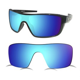 Prizo ORL Replacement Lenses for Oakley Straightback Sunglasses OO9411 - MultiOptions (Ice Blue Iridium)
