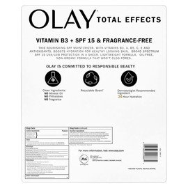 OLAY TOTAL EFFECTS 7 IN 1 MOISTURIZER WITH SUNSCREEN SPF 15 100 ML