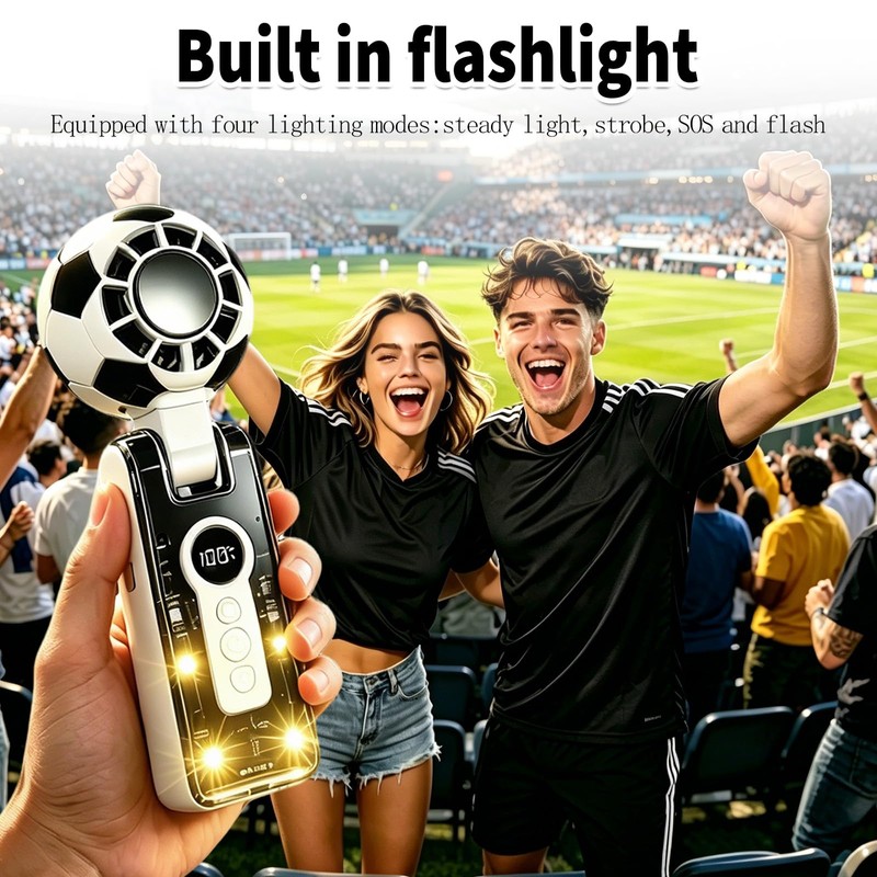 2026 World Cup Handheld Fan-Portable Handheld Turbo Fan with Ice