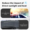 auovo Dashboard Cover Mat Compatible with Ford Bronco Sport Accesories