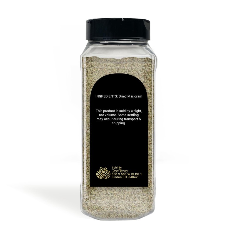 GranAroma Marjoram Cut & Sifted, French & Italian Cuisine, Savory