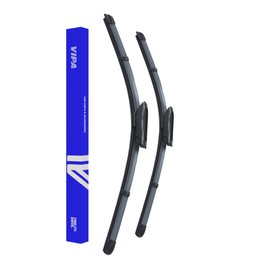 Premium Vipa Wiper Blade Kit | Fits: RENAULT MEGANE Convertible (Sep 2003 to Mar 2009) | All-Weather Performance | Durable, Streak-Free Windshield Wipers | Easy Installation