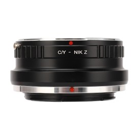 Fikaz CY High Accuracy Lens Mount Adapter for Nikon Z Mount Camera to CY Mount Lens