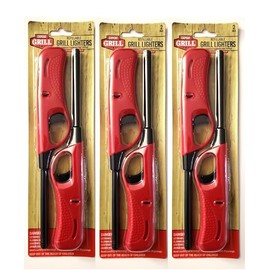 Expert Grill Adjustable Flame Refillable Firestarter BBQ Grill - Candle - Fireplace - Torch - Fire Pit - Campfire Lighter [Set of 6]