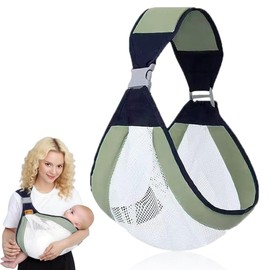 Baby Carrier Side Sling Baby Newborn, Children's Carrier, Baby Carrier for Babies from 0 to 48 Months, Toddlers up to 20 kg, High-Quality Materials, Ergonomic Design