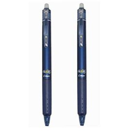 LFBK-23EF-BB Pilot FriXion Ball Knock 0.5mm Blue Black (Set of 2)