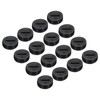 sourcing map Carbon Brush Holder Cap Motor Electric Brush Plastic