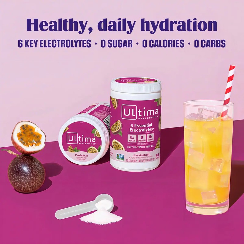 Electrolitos Ultima Replenisher En Polvo Sabor Fruta 324 G, 90